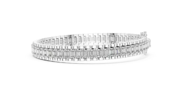Silver_The_'Virasat'_Emerald-Row_Diamond_Line_Bracelet_For_Women_|_92.5_Sterling_Silver