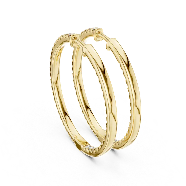 Golden_The_'Vrinda_Leaf_Hoops'_925_Sterling_Silver_Sculptural_Earrings__For_Women_|_92.5_Sterling_Silver