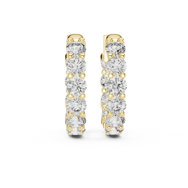 Golden_The_'Vrinda_Leaf_Hoops'_925_Sterling_Silver_Sculptural_Earrings__For_Women_|_92.5_Sterling_Silver