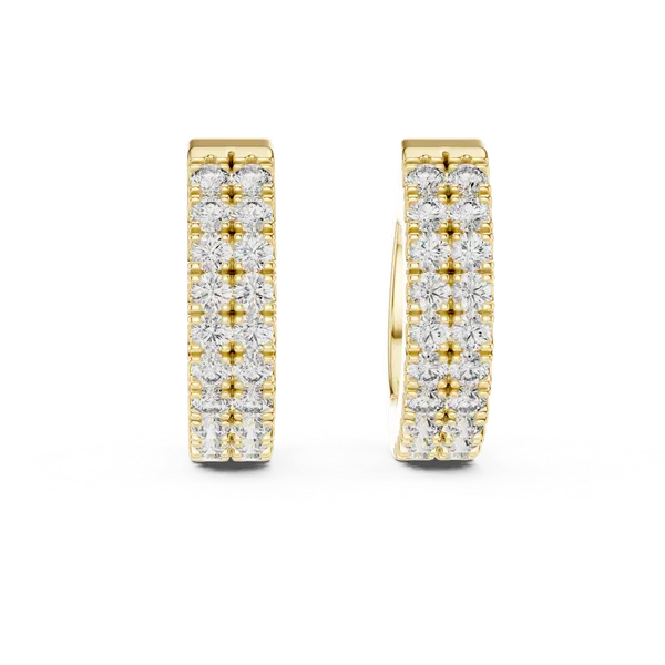 Golden_The_'Zenith_Gleam_Hoops'_925_Sterling_Silver_Two-Row_Earrings__For_Women_|_92.5_Sterling_Silver