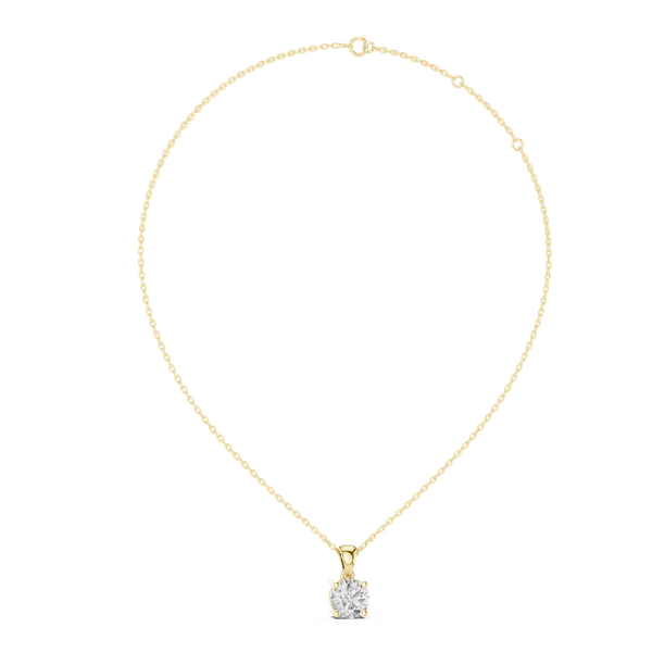 Golden_Timeless_Brilliance_Solitaire_Diamond_Gold_Pendant_For_Women_|_92.5_Sterling_Silver