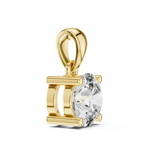 Golden_Timeless_Brilliance_Solitaire_Diamond_Gold_Pendant_For_Women_|_92.5_Sterling_Silver