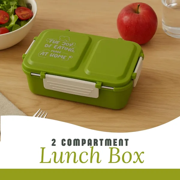 Two_Compartment_Stainless_Steel_Lunch_Box_|_Tiffin_Box_For_School_&_Work_|_Bpa_Free,_Food_Grade_Ideal_For_School,_Picnic,_Office_&_Outdoor_(Green)