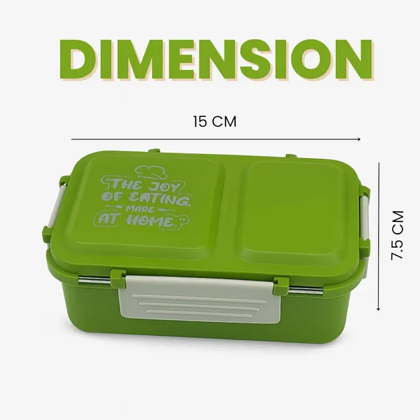 Two_Compartment_Stainless_Steel_Lunch_Box_|_Tiffin_Box_For_School_&_Work_|_Bpa_Free,_Food_Grade_Ideal_For_School,_Picnic,_Office_&_Outdoor_(Green)