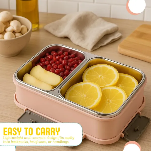 Two_Compartment_Stainless_Steel_Lunch_Box_|_Tiffin_Box_For_School_&_Work_|_Bpa_Free,_Food_Grade_Ideal_For_School,_Picnic,_Office_&_Outdoor_(Peach)
