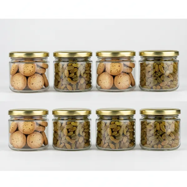 Pack_Of_8_Round_Glass_Jar_For_Kitchen_Container_For_Storage_AirtightWith_Leak_Proof_Air_Tight_Metal_Lid