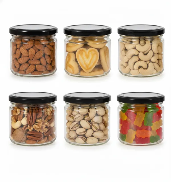 Pack_Of_6_Round_Glass_Jar_For_Kitchen_Container_For_Storage_AirtightWith_Leak_Proof_Air_Tight_Metal_Lid
