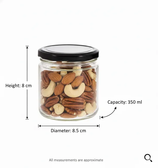 Pack_Of_10_Round_Glass_Jar_For_Kitchen_Container_For_Storage_AirtightWith_Leak_Proof_Air_Tight_Metal_Lid