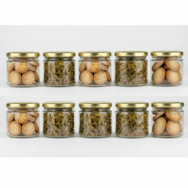 Pack_Of_10_Round_Glass_Jar_For_Kitchen_Container_For_Storage_AirtightWith_Leak_Proof_Air_Tight_Metal_Lid