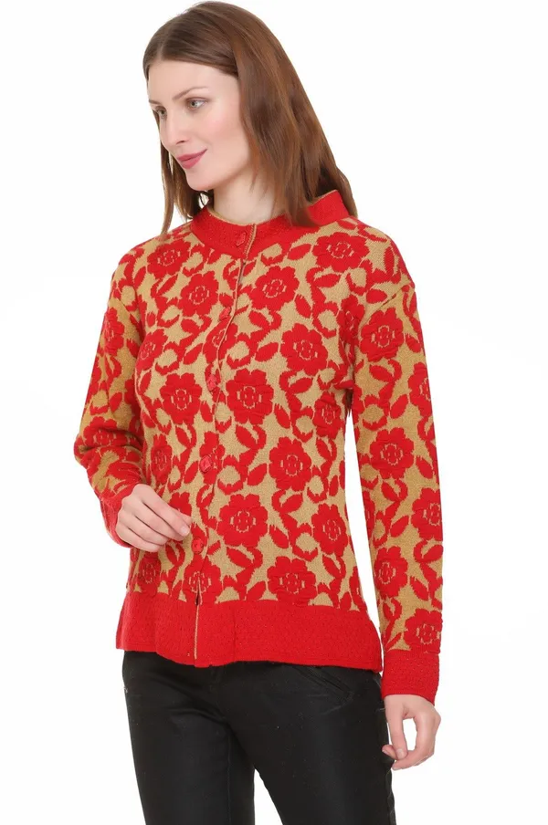 Multicolor_Acrylic_Blend_Regular_Casual_Sweater_For_Women