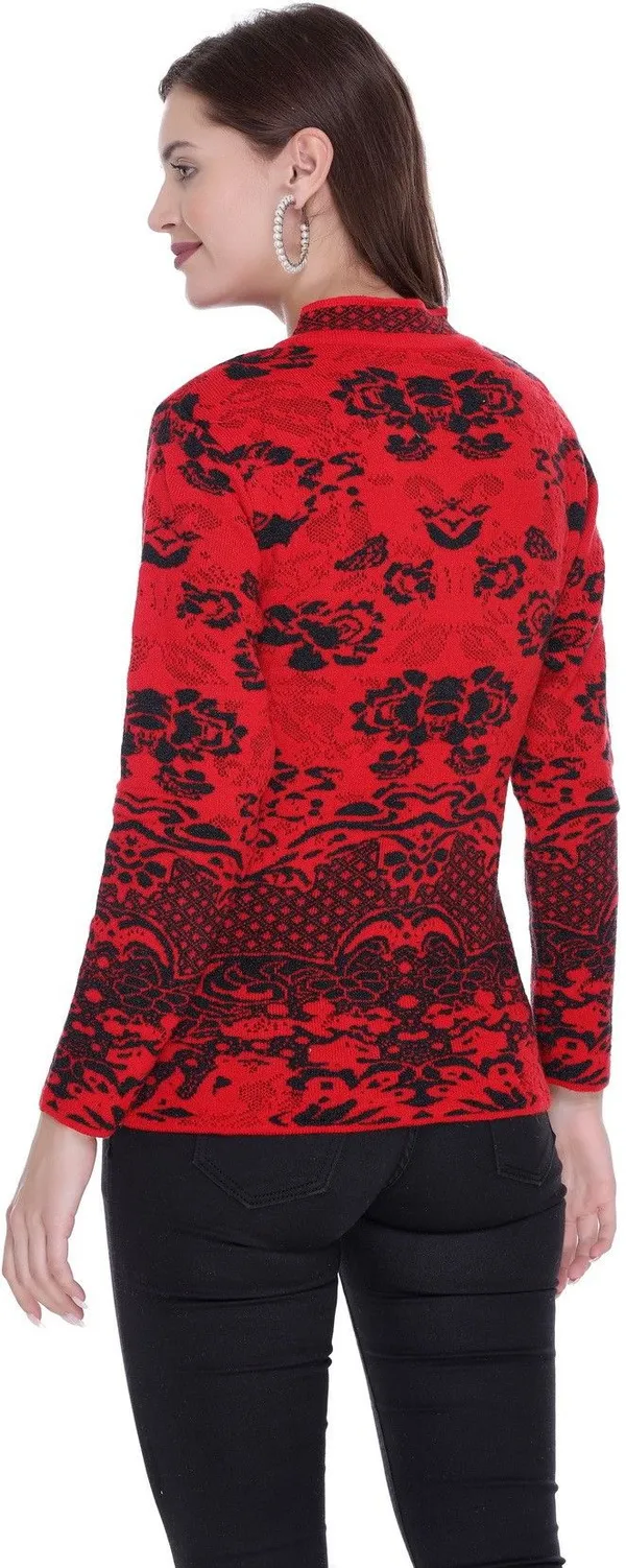 Red_Acrylic_Blend_Regular_Casual_Sweater_For_Women