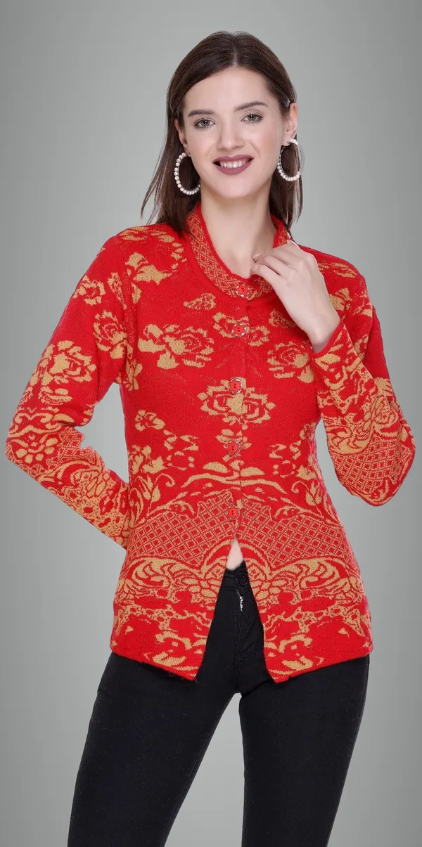 Red_Acrylic_Blend_Regular_Casual_Sweater_For_Women