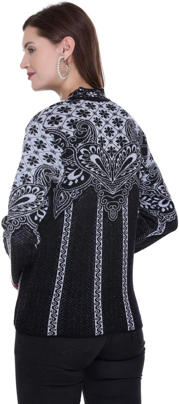Black_Acrylic_Blend_Regular_Casual_Sweater_For_Women