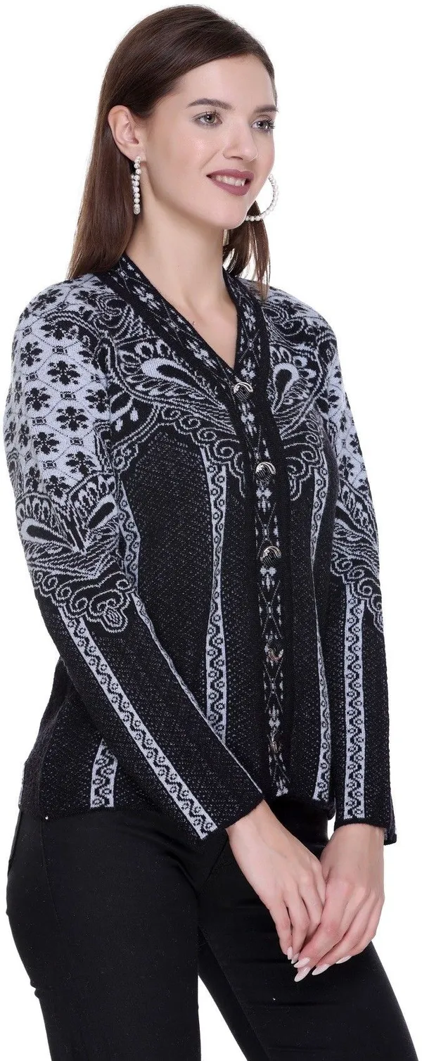 Black_Acrylic_Blend_Regular_Casual_Sweater_For_Women