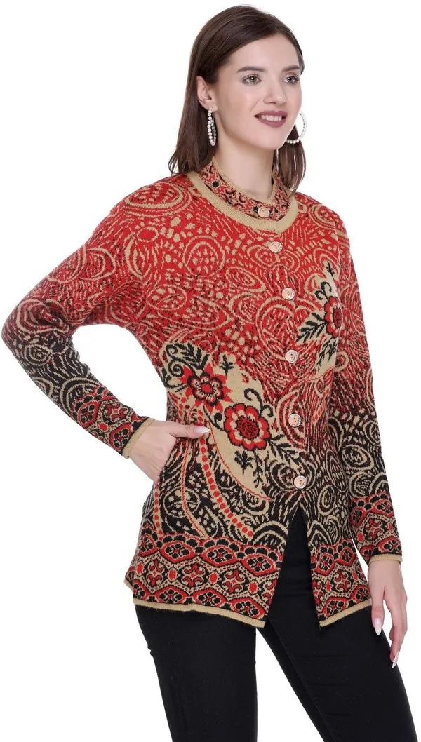 Grey_Acrylic_Blend_Regular_Casual_Sweater_For_Women