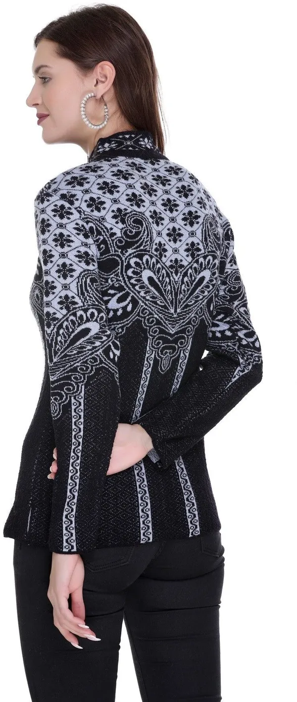 Black_Acrylic_Blend_Regular_Casual_Sweater_For_Women