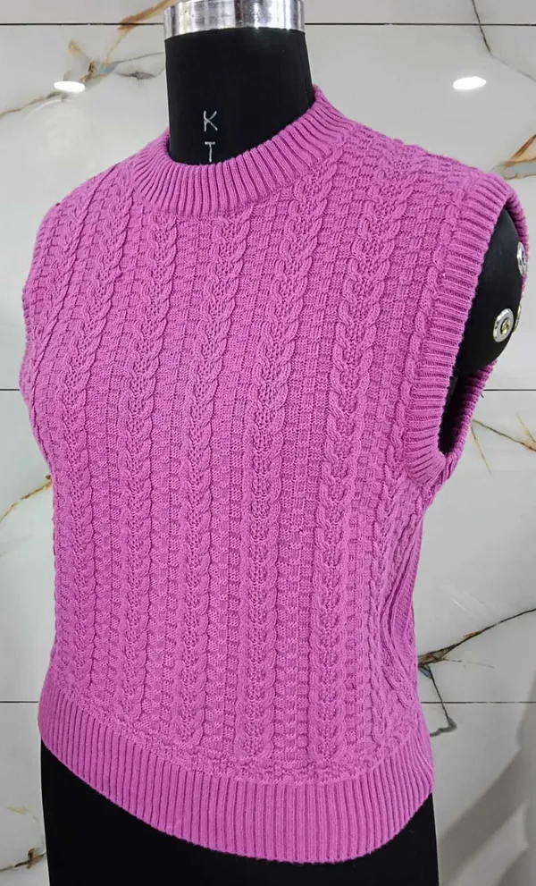 Pink_Cotton_Blend_Regular_Casual_Sweater_For_Women