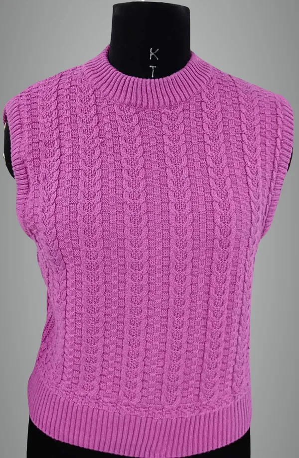 Pink_Cotton_Blend_Regular_Casual_Sweater_For_Women