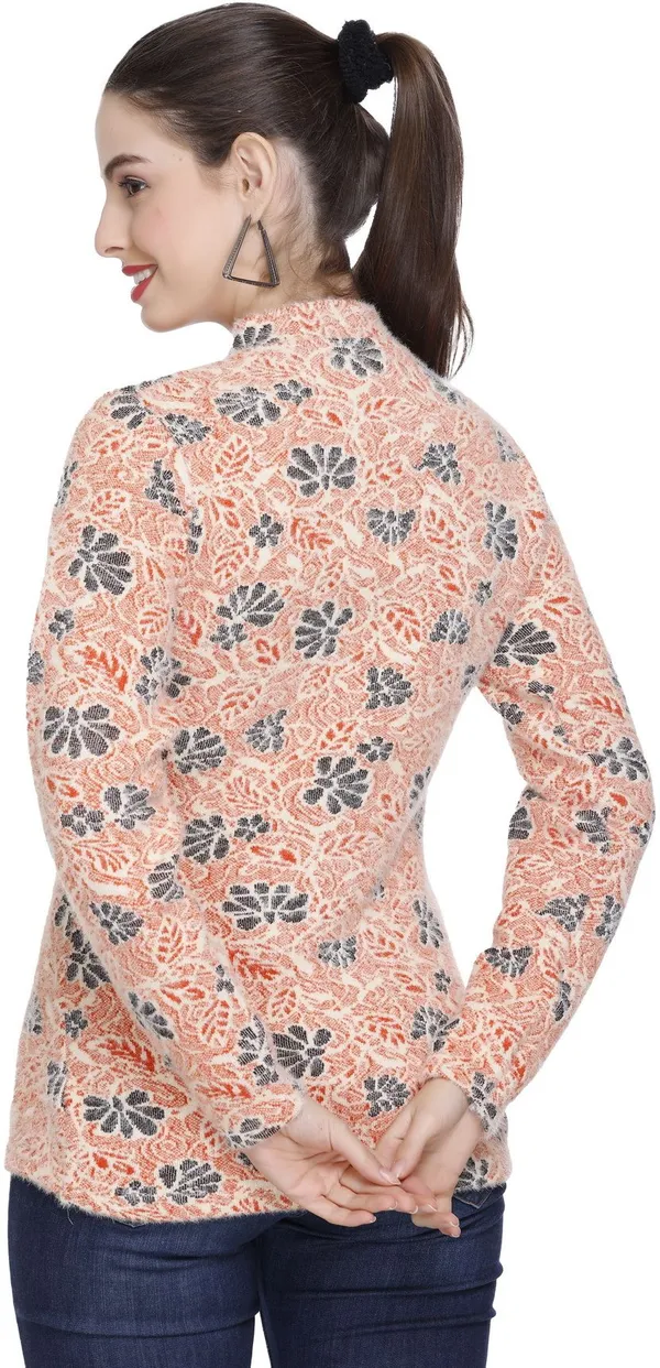 Multicolor_Acrylic_Blend_Regular_Casual_Sweater_For_Women