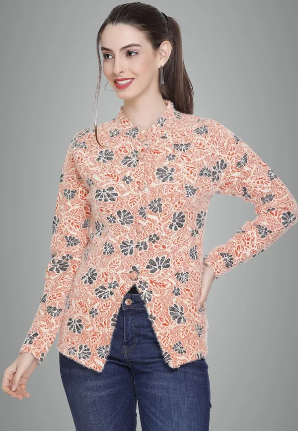 Multicolor_Acrylic_Blend_Regular_Casual_Sweater_For_Women