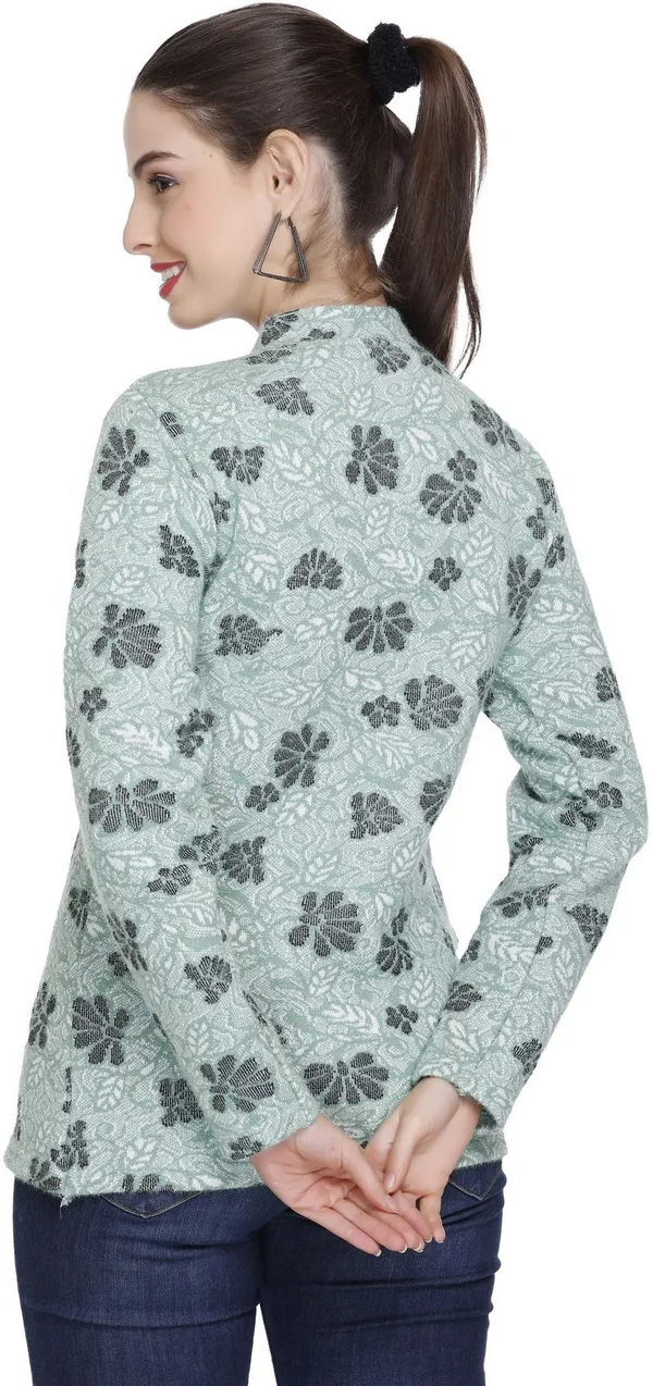 Light_Green_Acrylic_Blend_Regular_Casual_Sweater_For_Women