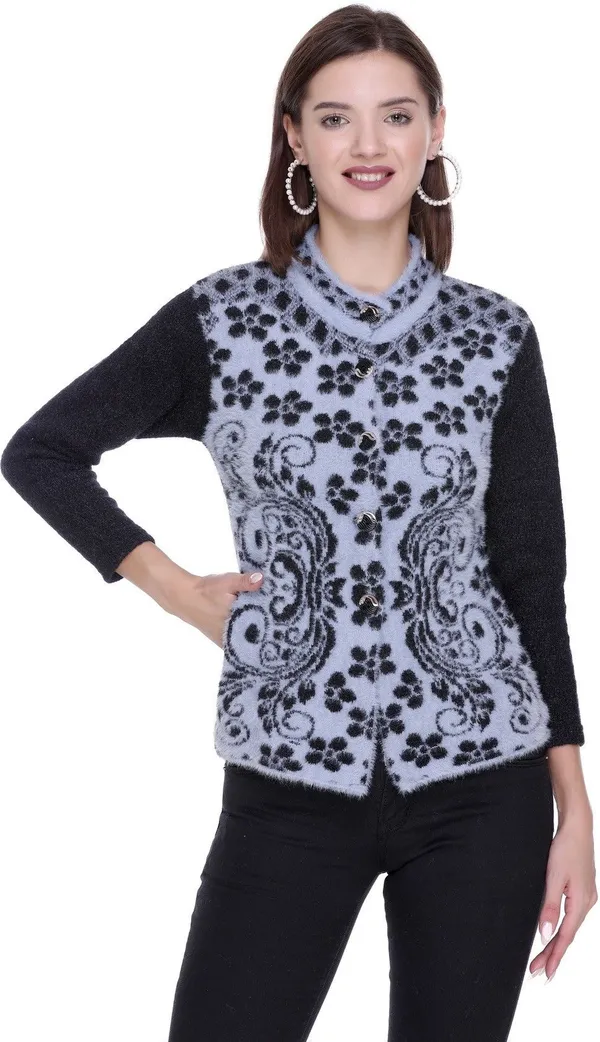 Black_Acrylic_Blend_Regular_Casual_Sweater_For_Women