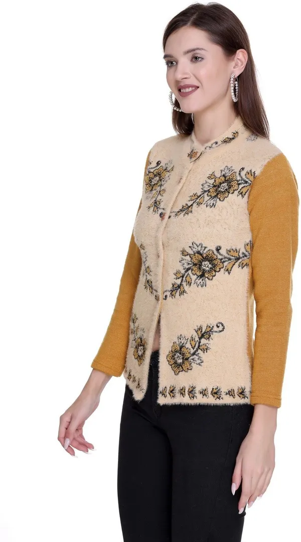 Yellow_Acrylic_Blend_Regular_Casual_Sweater_For_Women