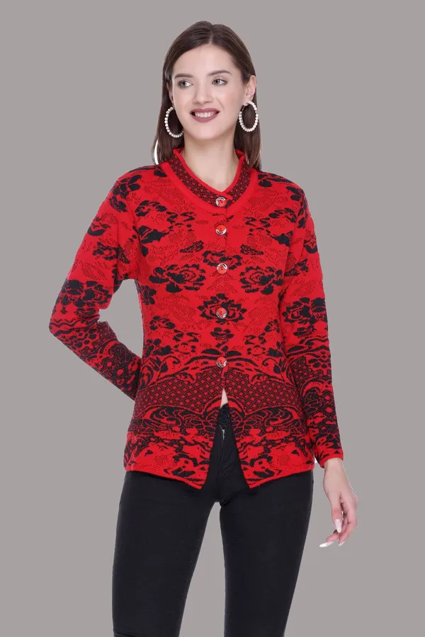 Red_Acrylic_Blend_Regular_Casual_Sweater_For_Women