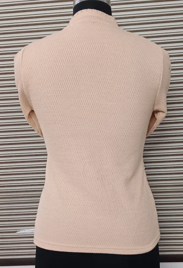 Beige_Cotton_Blend_Regular_Casual_Sweater_For_Women