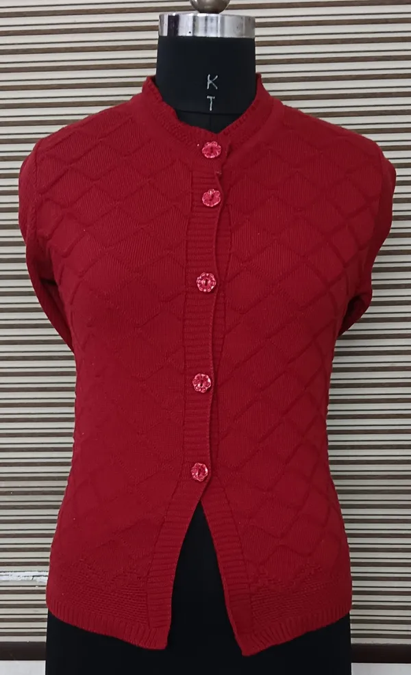 Maroon_Cotton_Blend_Regular_Casual_Sweater_For_Women