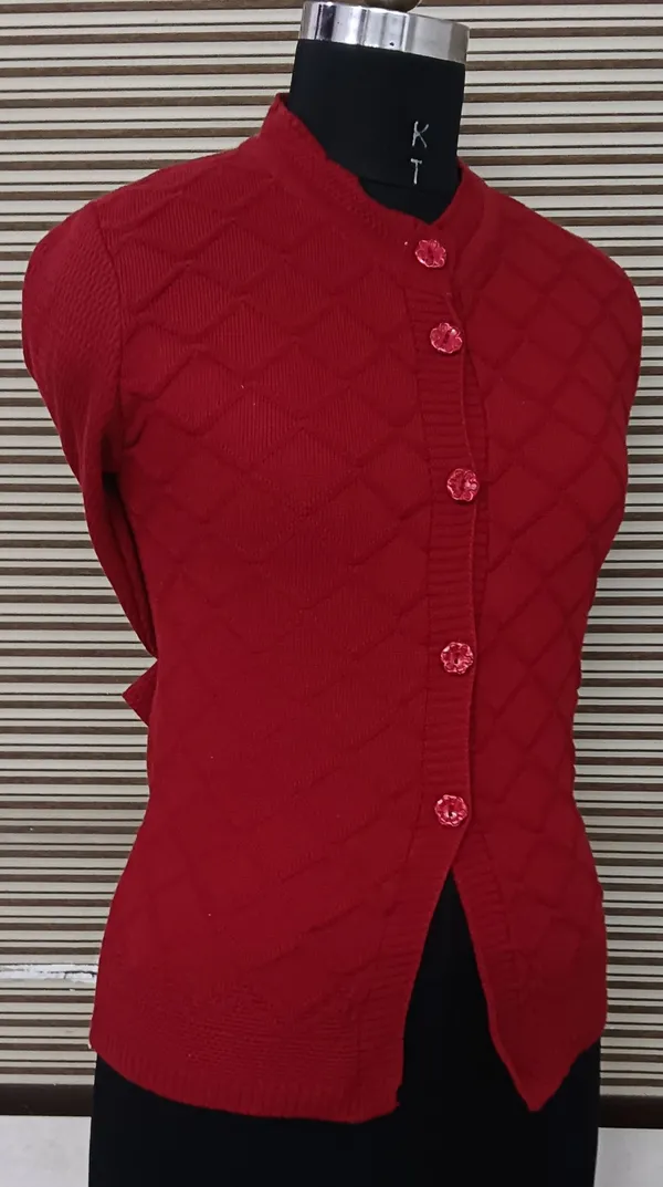 Maroon_Cotton_Blend_Regular_Casual_Sweater_For_Women