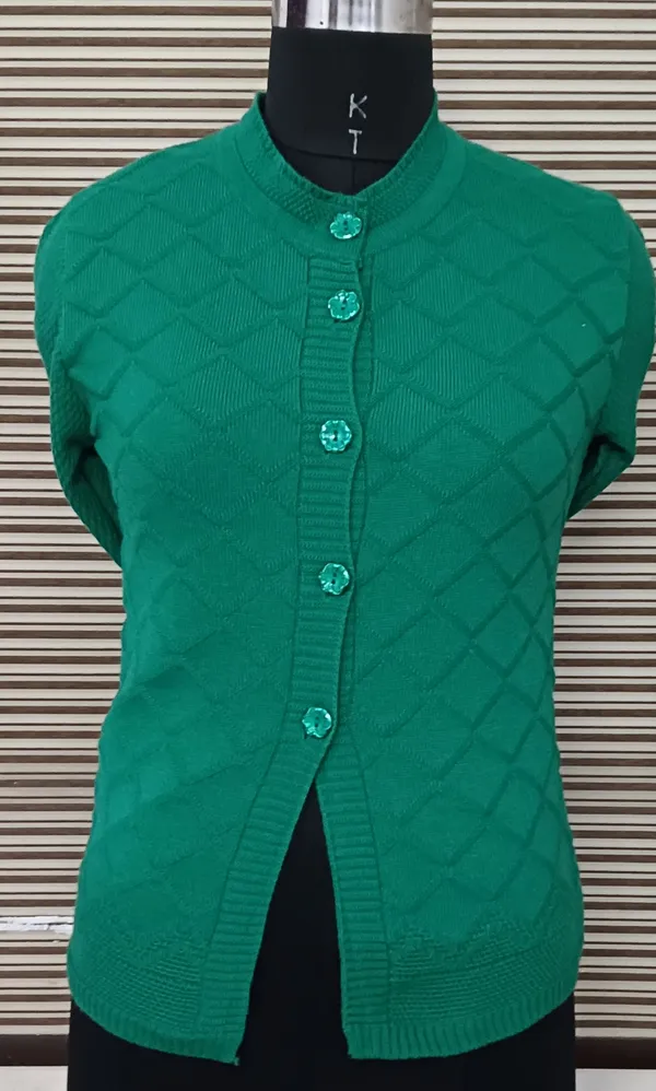 Green_Cotton_Blend_Regular_Casual_Sweater_For_Women
