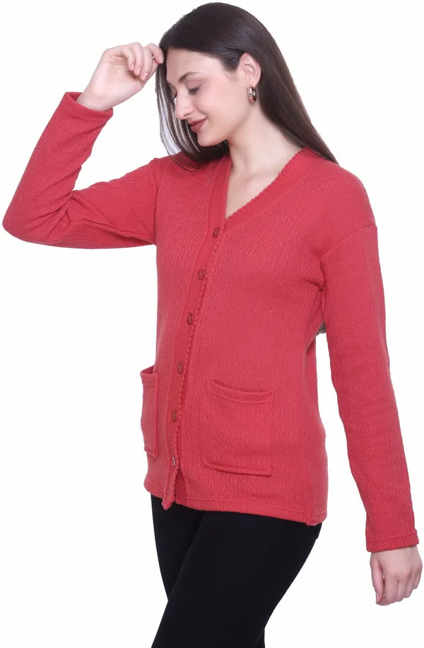 Pink_Cotton_Blend_Regular_Casual_Sweater_For_Women