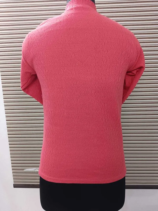Pink_Acrylic_Blend_Regular_Casual_Sweater_For_Women