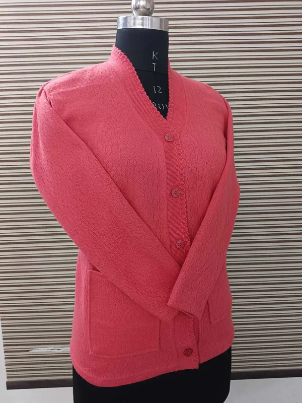 Pink_Acrylic_Blend_Regular_Casual_Sweater_For_Women