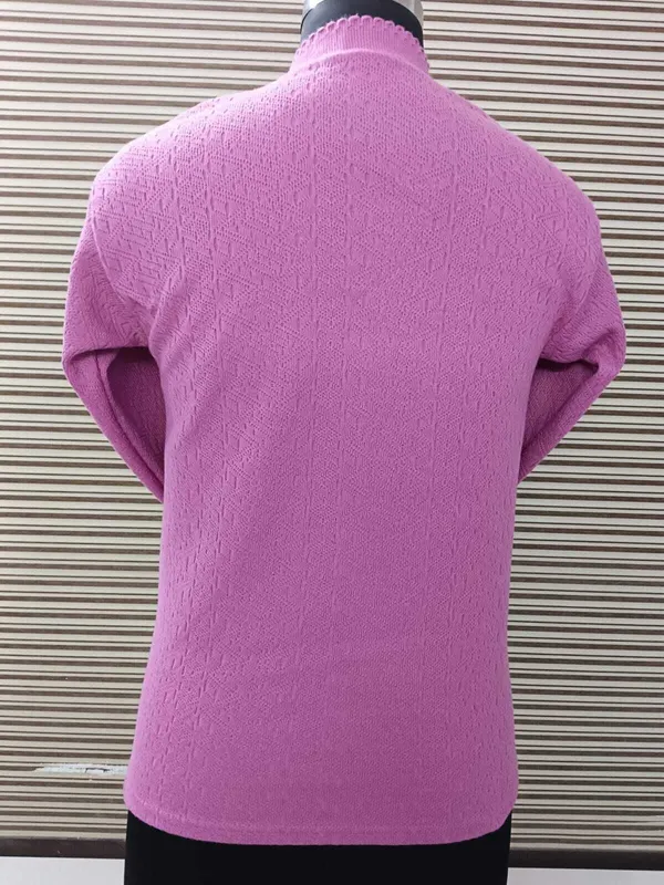 Pink_Acrylic_Blend_Regular_Casual_Sweater_For_Women