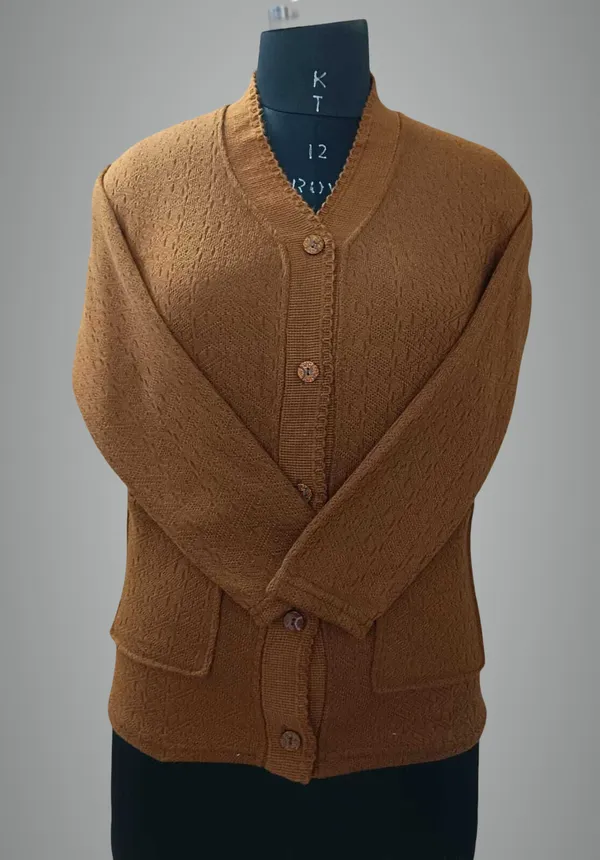 Brown_Acrylic_Blend_Regular_Casual_Sweater_For_Women