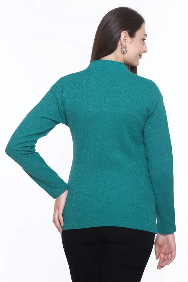 Green_Cotton_Blend_Regular_Casual_Sweater_For_Women