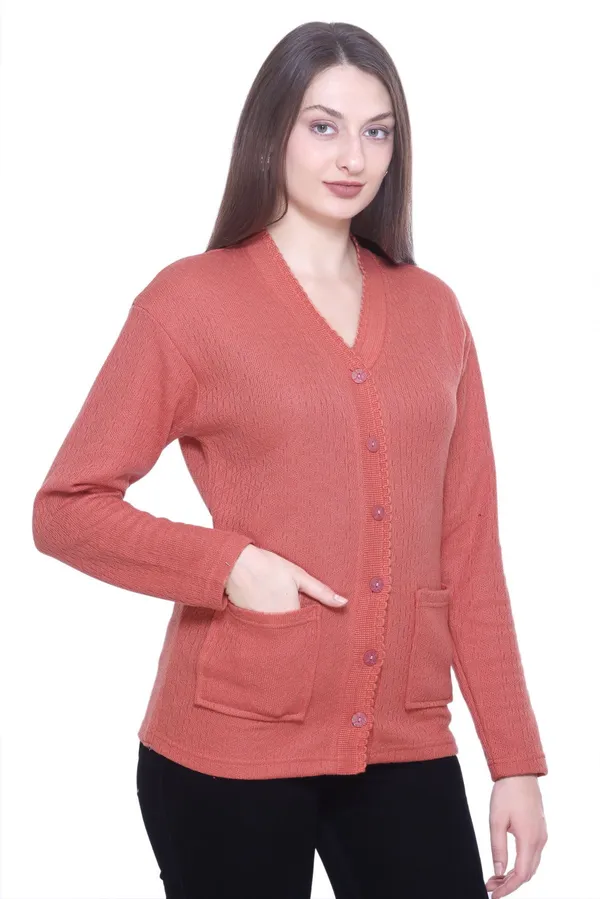 Pink_Cotton_Blend_Regular_Casual_Sweater_For_Women