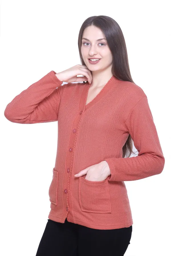 Pink_Cotton_Blend_Regular_Casual_Sweater_For_Women