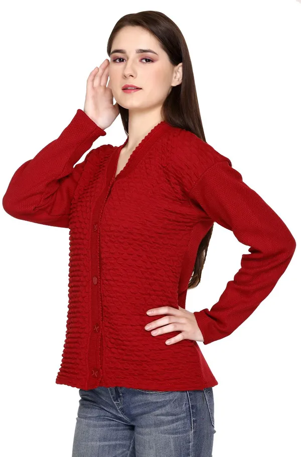 Maroon_Acrylic_Blend_Regular_Casual_Sweater_For_Women