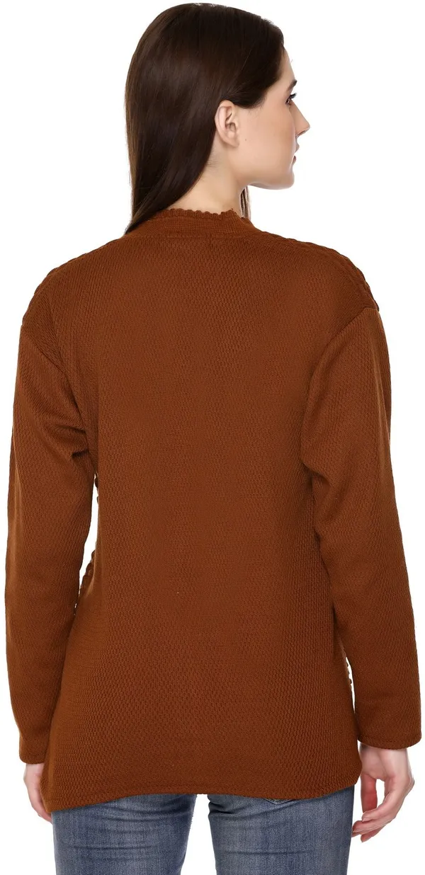 Brown_Acrylic_Blend_Regular_Casual_Sweater_For_Women
