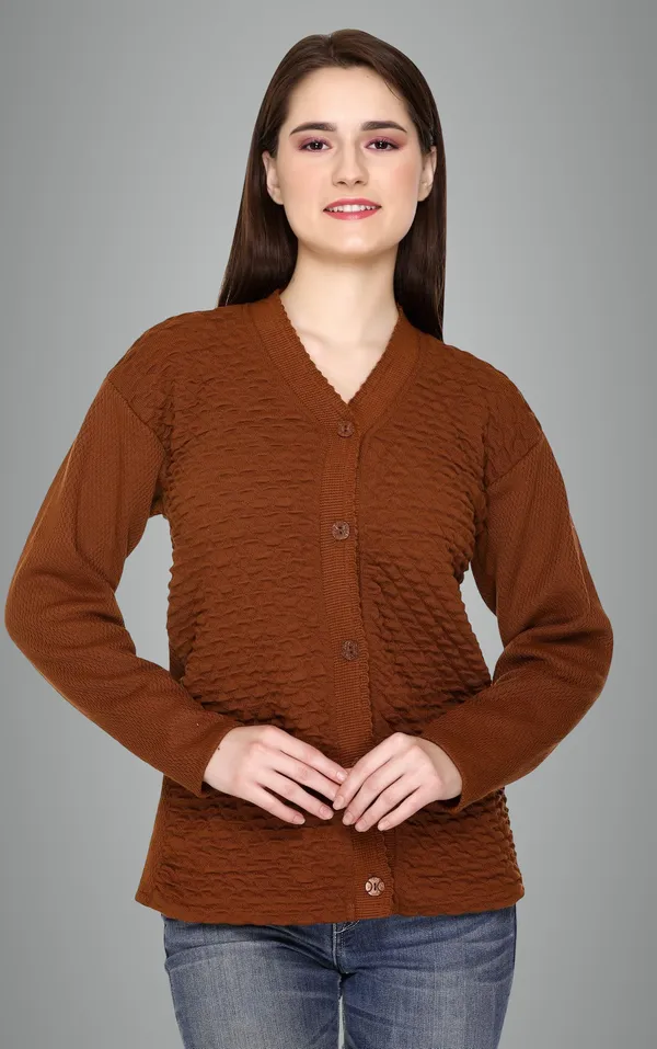 Brown_Acrylic_Blend_Regular_Casual_Sweater_For_Women