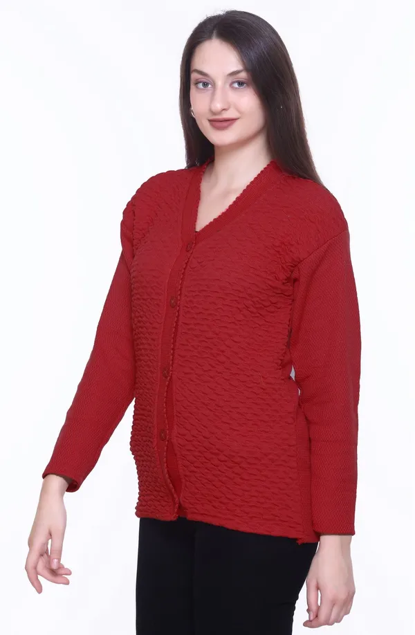 Maroon_Cotton_Blend_Regular_Casual_Sweater_For_Women