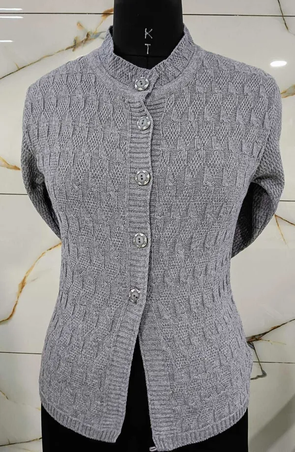 Grey_Cotton_Blend_Regular_Casual_Sweater_For_Women