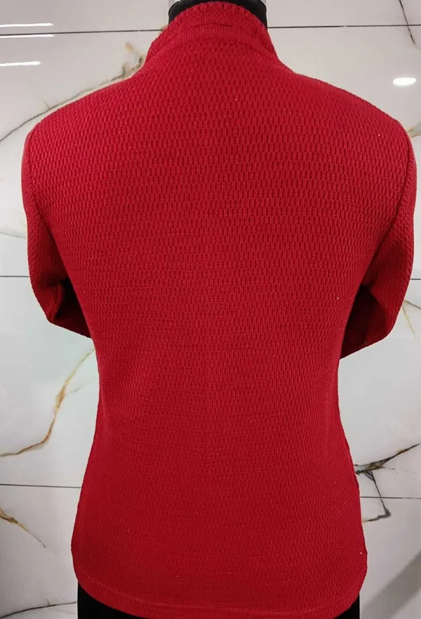 Red_Cotton_Blend_Regular_Casual_Sweater_For_Women