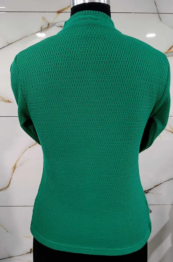 Green_Cotton_Blend_Regular_Casual_Sweater_For_Women