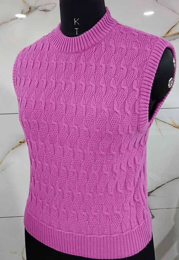 Pink_Cotton_Blend_Regular_Casual_Sweater_For_Women