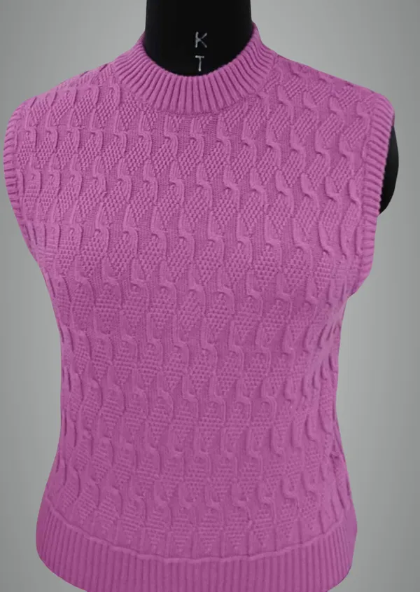 Pink_Cotton_Blend_Regular_Casual_Sweater_For_Women