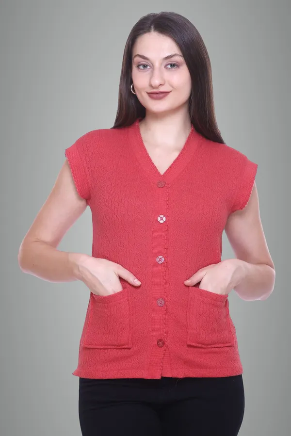 Pink_Cotton_Blend_Regular_Casual_Sweater_For_Women